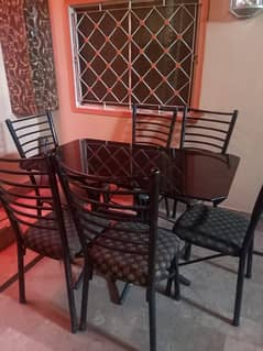 dining table 6 piece one table