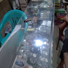 glass counter