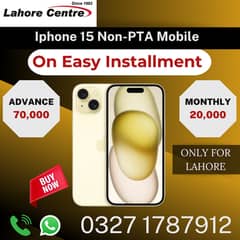 Iphone 15 Non-PTA Mobile Available On Easy Installment