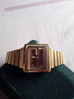 Original Secko watch gold plated