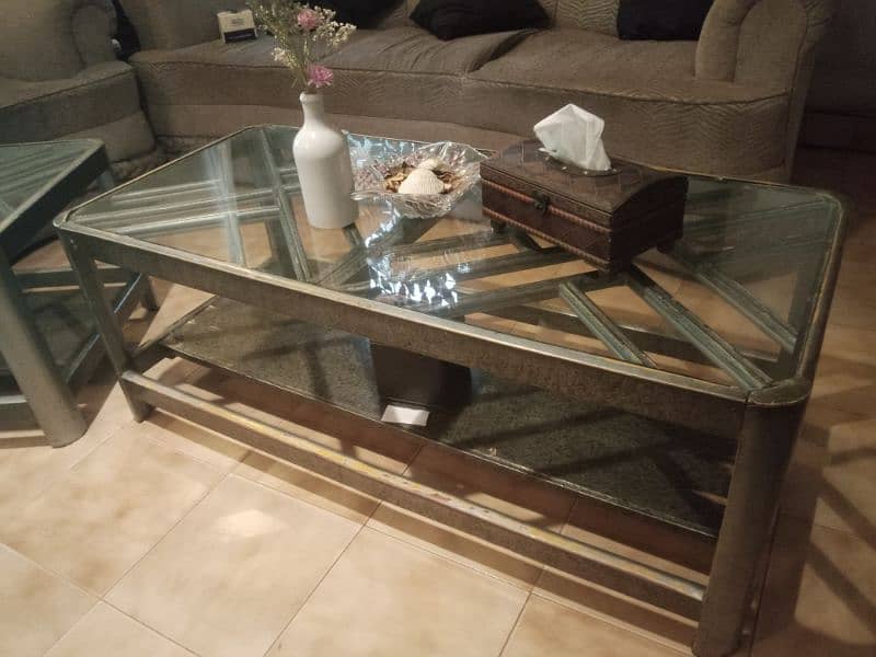 1 center table and 2 side tables 0