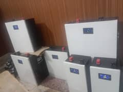 All types Lithium ion and Iron phosphate batteries