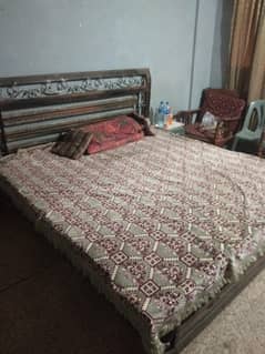 Iron dubble bed
