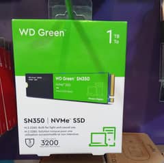 WD Green SN350 1TB NVMe SSD – M. 2 2280 | Reliable & Fast