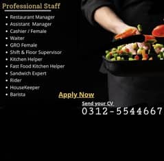 Female Cashier Job