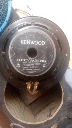 Kenwood woofer+ Amplifier for urgent sale