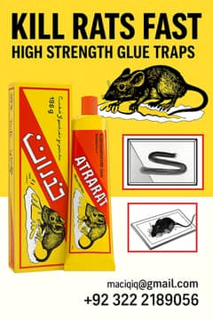 Kill Rats Fast – High Strength Glue Traps in Bulk
