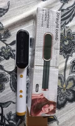 Hair Straightener Comb temperature control