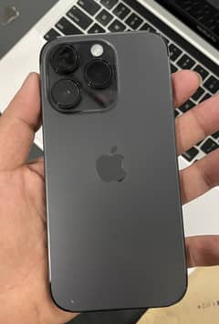 Iphone 14 Pro 256 GB Black colour PTA Approved Brand new only Box open