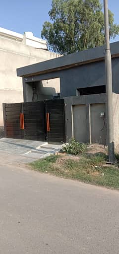 1.5 Storey Semi Finished Gray House For sale Tulip Block Park View City Lahore