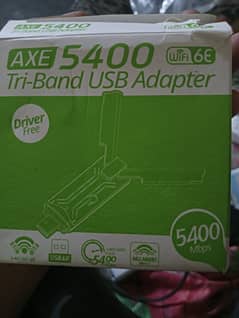 AXE 5400 TRIBAND USB WIFI-6E IMPORTED ADAPTER