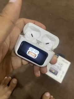 Smart touch display wireless earphone