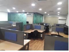 Fully Furnished Area 850 Square Feet Commercial New Corporate Office For Rent in Main Boulevard Road Gulberg 3 Lahore