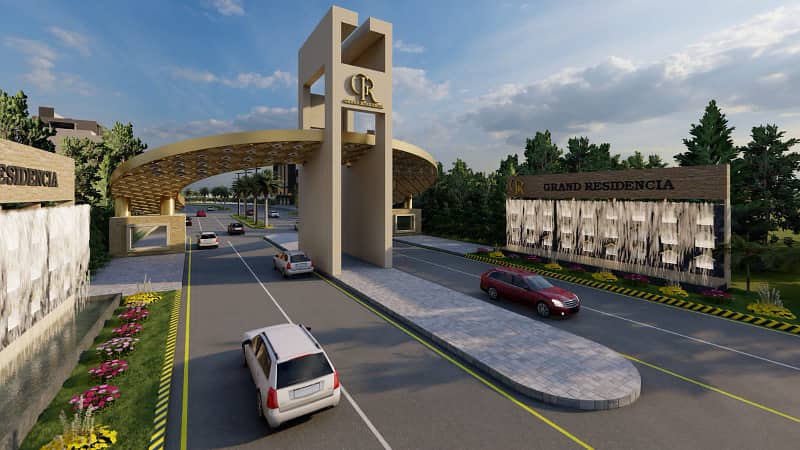 5 Marla Plot Available for sale in Grand Residencia with plot number 1