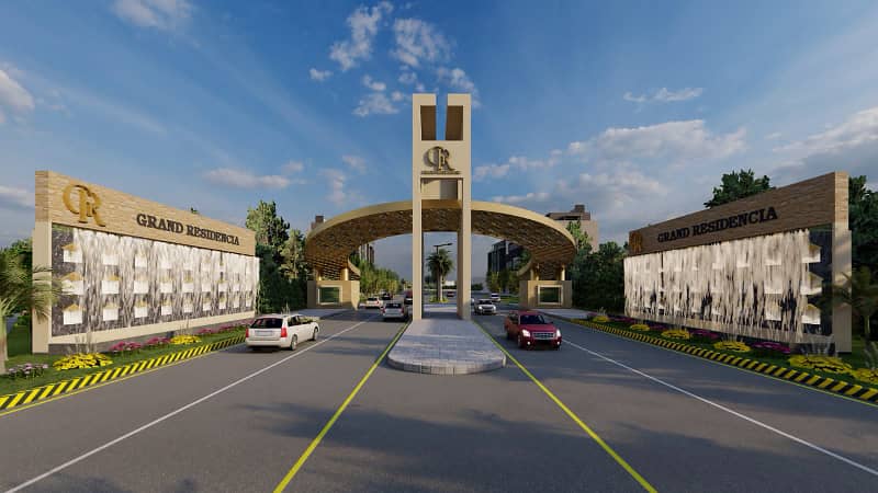 5 Marla Plot Available for sale in Grand Residencia with plot number 5