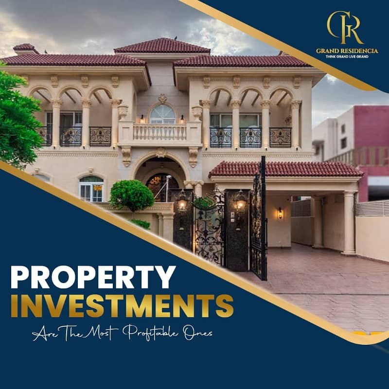 5 Marla Plot Available for sale in Grand Residencia with plot number 8