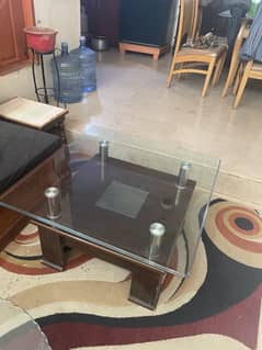 center table (heavy glass)