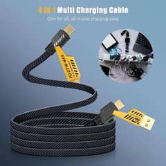 3 in 1 charging cable _  5000mAh power for all devices