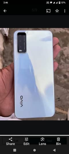 vivo y20 with box no open no repair all ok mobile
