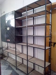 Shop Rack (Iron made) and working Table