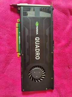 Nvidia Quadro k4000 I'm selling my GPU graphics card