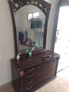 3 set deal. bed . dressing table. . allmari