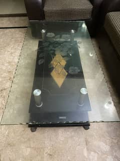 Chinese tempered glass dining table