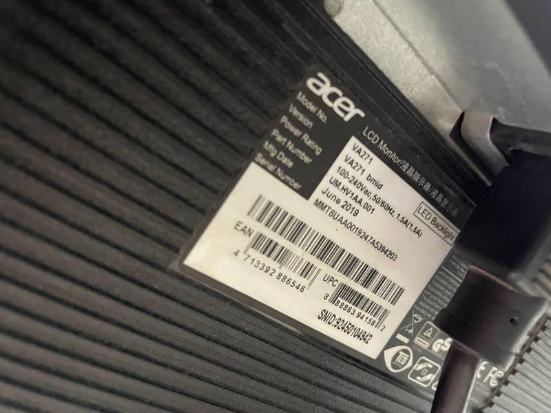Acer 27inch Borderless Stock 1