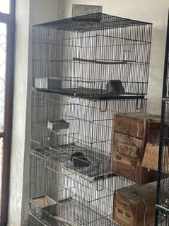 Birds Cages and boxes,bartan