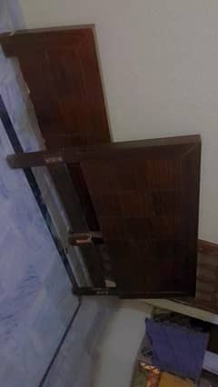 double bed used