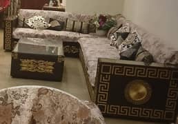 Black L Shaped Sofa