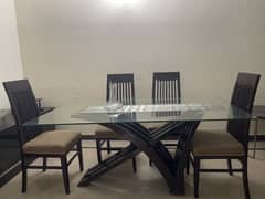 Dining table/ 6 chairs