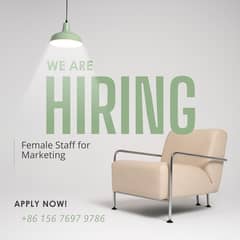 Female Marketing staffs