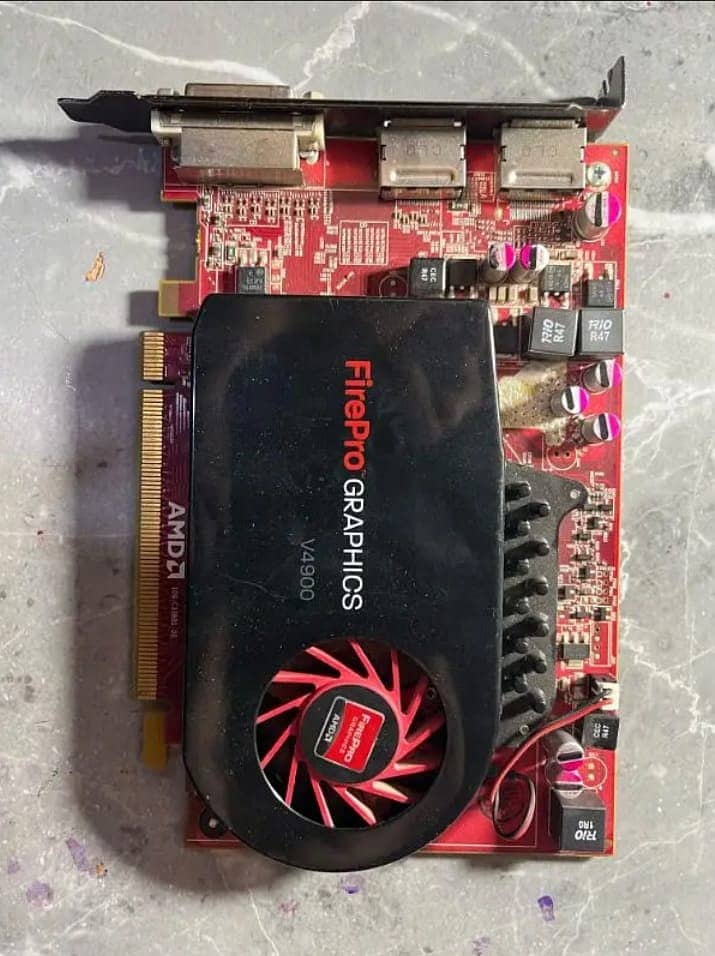 AMD Graphics Card FirePro V4900  128 bit GDDR 5 5