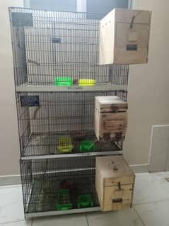 single portion folding cages.