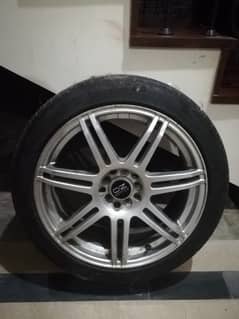 OZ Racing rims 18” + Tyres 225 profile (set of 4)