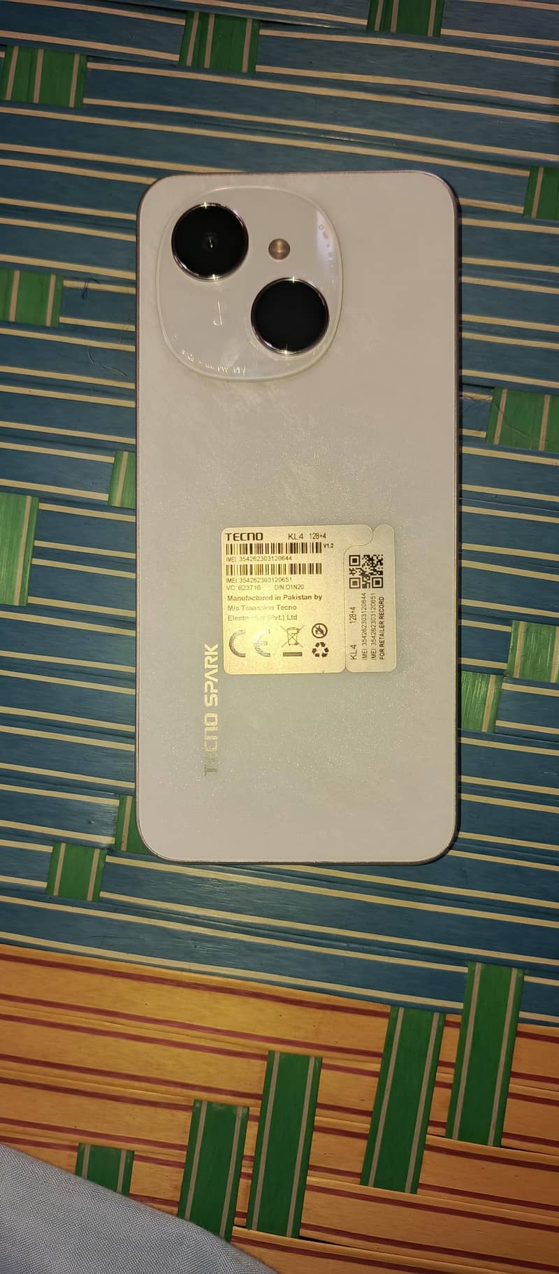 Tecno spark go 1 with box and 9 month warranty 0