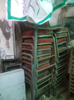  Chairs for Sale – Bulk Quantity Available!  Used iron frame chair