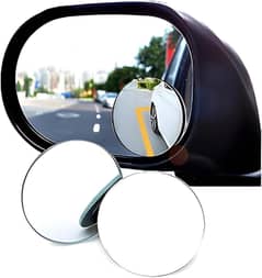 2 Pcs Adjustability Blind Spot Mirror