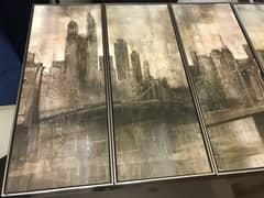 4 piece picture metal border imported