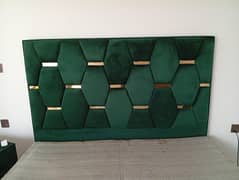 poshish bed for sale  with 2 side tables