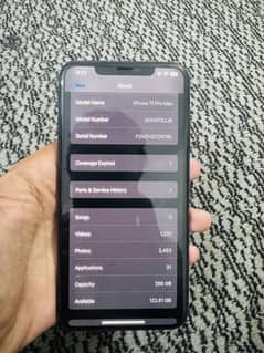 I phone 11 pro max jv 256 gb 87 health