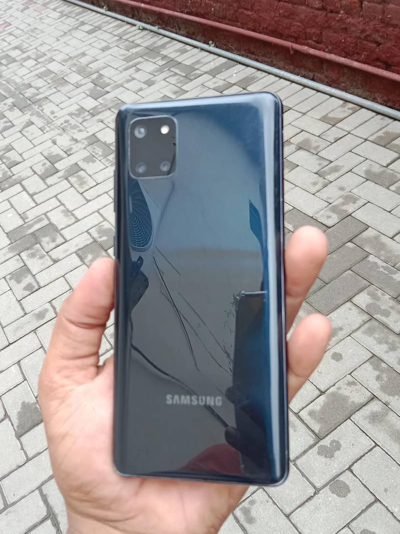 Samsung Glaxy Note 10 Lite dual sim Official PTA urgent need mony 1