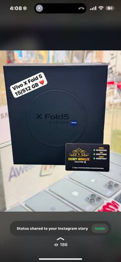 Vivo x Fold 5 non active 16/512