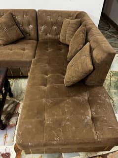 L shaped sofa