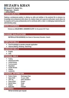 I need Job