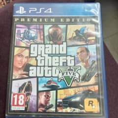 GTA V DVD PS4 Almost New Only 1 Month Use