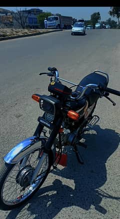 I am selling For bike honda Cd 70 2023 model antique peace ha