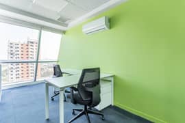 Private office space for 2 persons in KARACHI, Regus Financial District Centre.