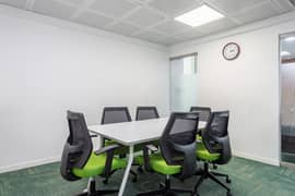 Private office space for 4 persons in KARACHI, Regus Financial District Centre.
